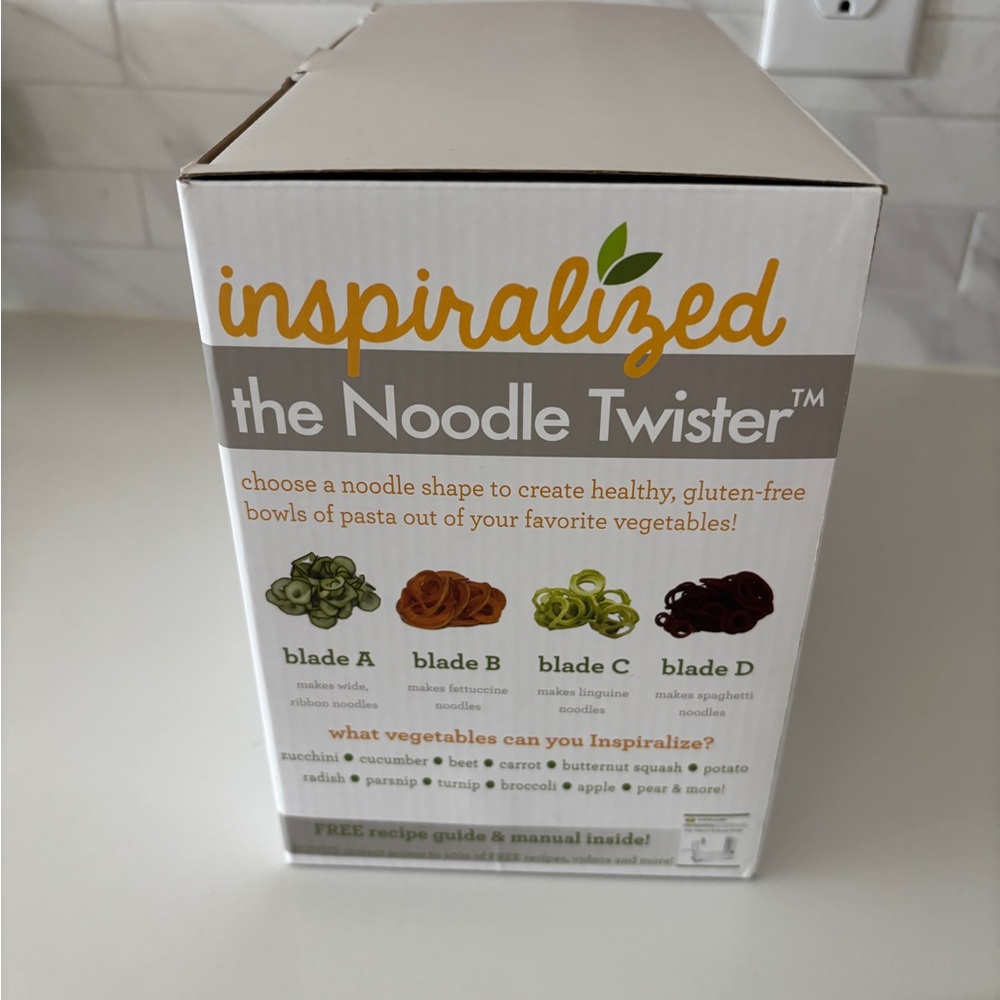 Inspiralizer Vegetable Spiralizer New in box - Picture 4 of 5
